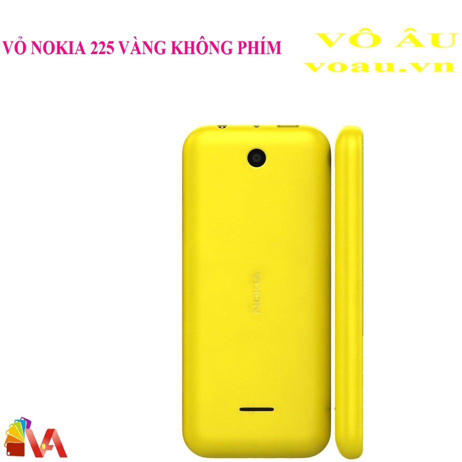 VỎ NOKIA 225 MÀU VÀNG