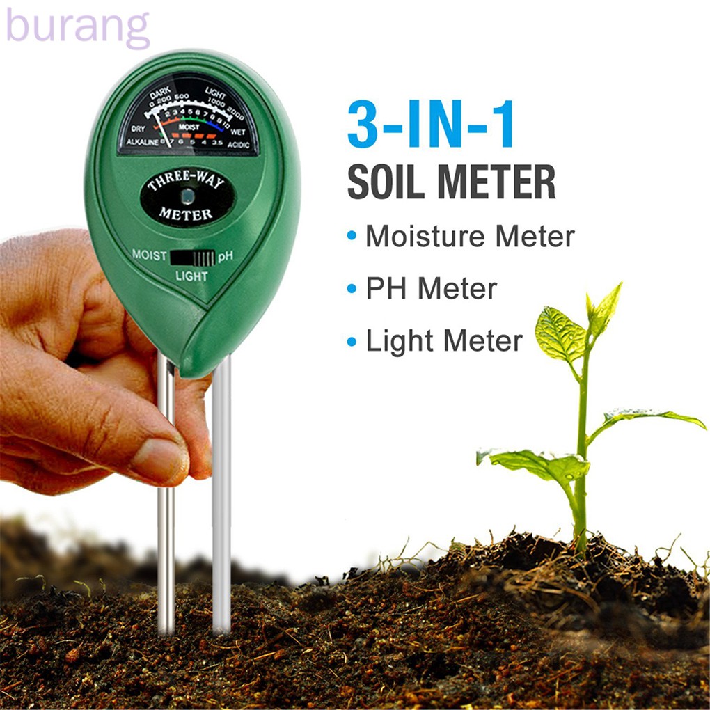 Thiết bị đo độ ph của đất 3 trong 1 tiện dụng