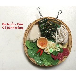 Móc khóa/ Hích tủ lạnh Món ăn mini làm từ đất sét nhật