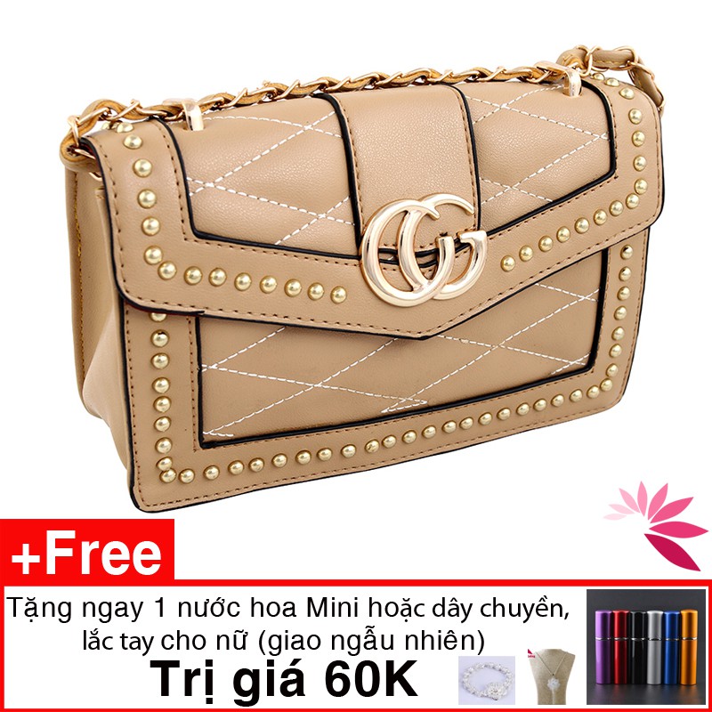 Túi xách nữ da mềm, thời trang Hàn Quốc tặng nước hoa - TX06