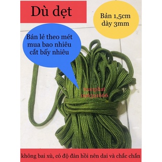 [Bán lẻ theo mét] Dây dì dẹ bản 1,5 cm
