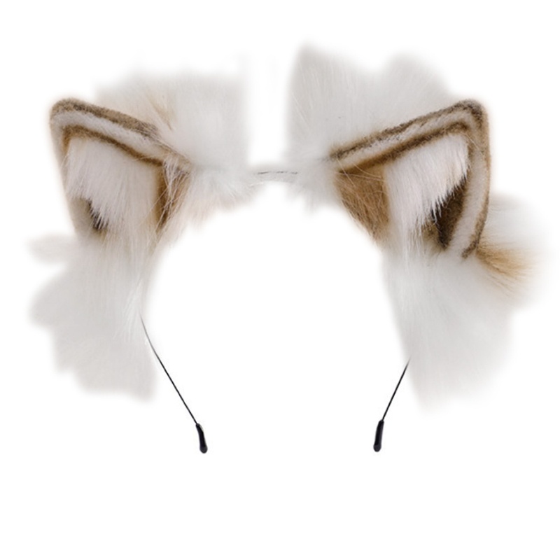 Băng Đô Tai Mèo Giả Lông Hóa Trang Halloween