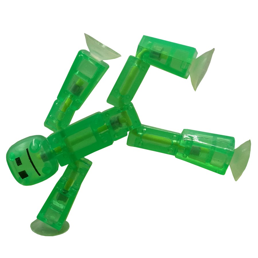 1 Đồ Chơi Mô Hình Robot Biến Hình Bằng Nhựa Có Giác Hút Cho Bé Trai Làm Quà Tặng Giáng Sinh