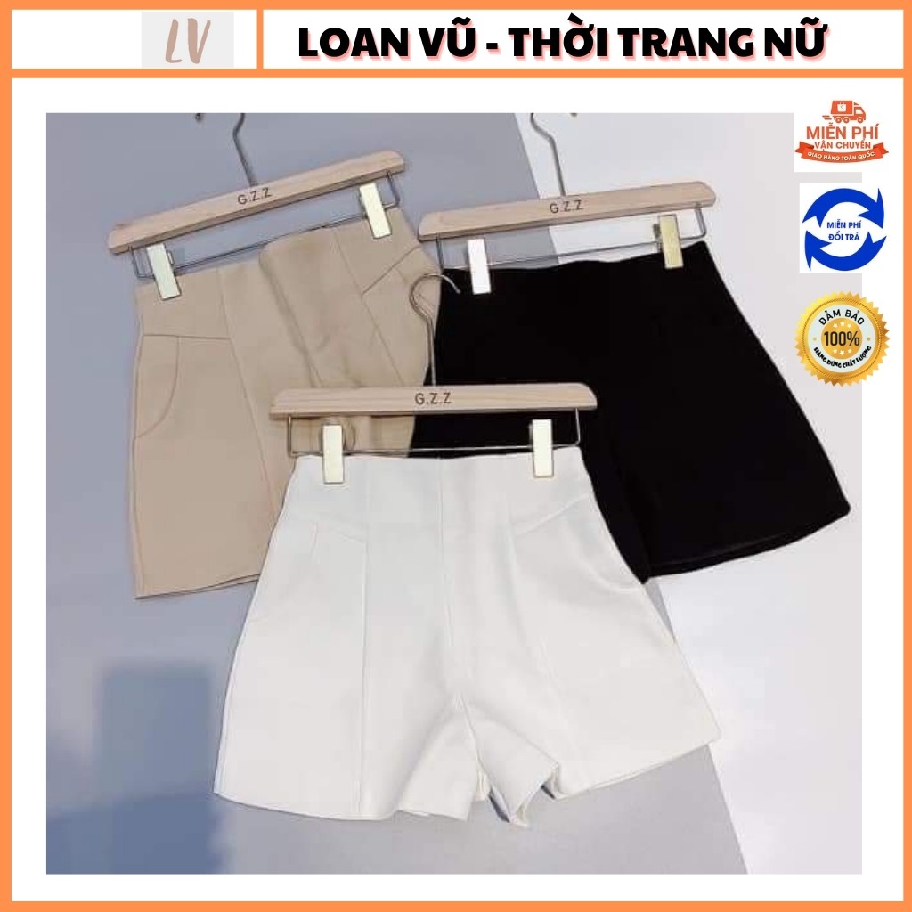 Quần short cạp cao Loan Vũ MSS35
