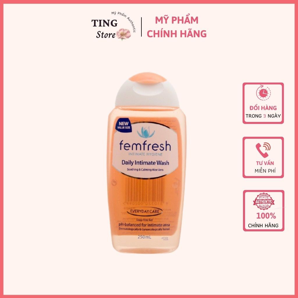 Dung dịch vệ sinh phụ nữ Femfresh Daily Intimate Wash 250ml hàng Úc