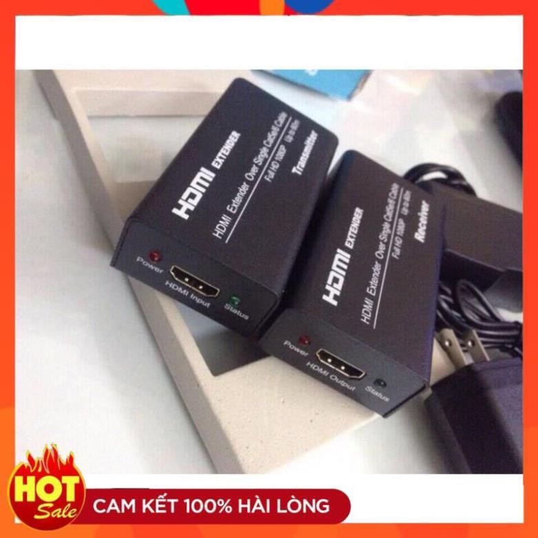 [Chính hãng] Bộ chuyển đổi HDMI TO LAN 60m giá cực tốt!