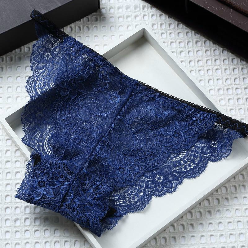 Quần Lót Nữ Ren Sexy hai mảnh thiết kế chun hông quyến rũ sexy tôn dáng gợi cảm 9002