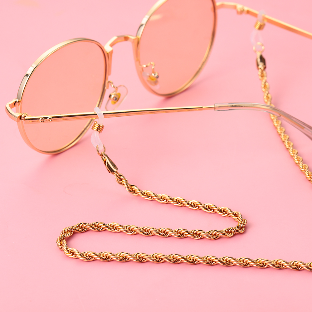 Dây Đeo Kính Chống Thất Lạc Đính Ngọc Trai Thời Trang Unisex