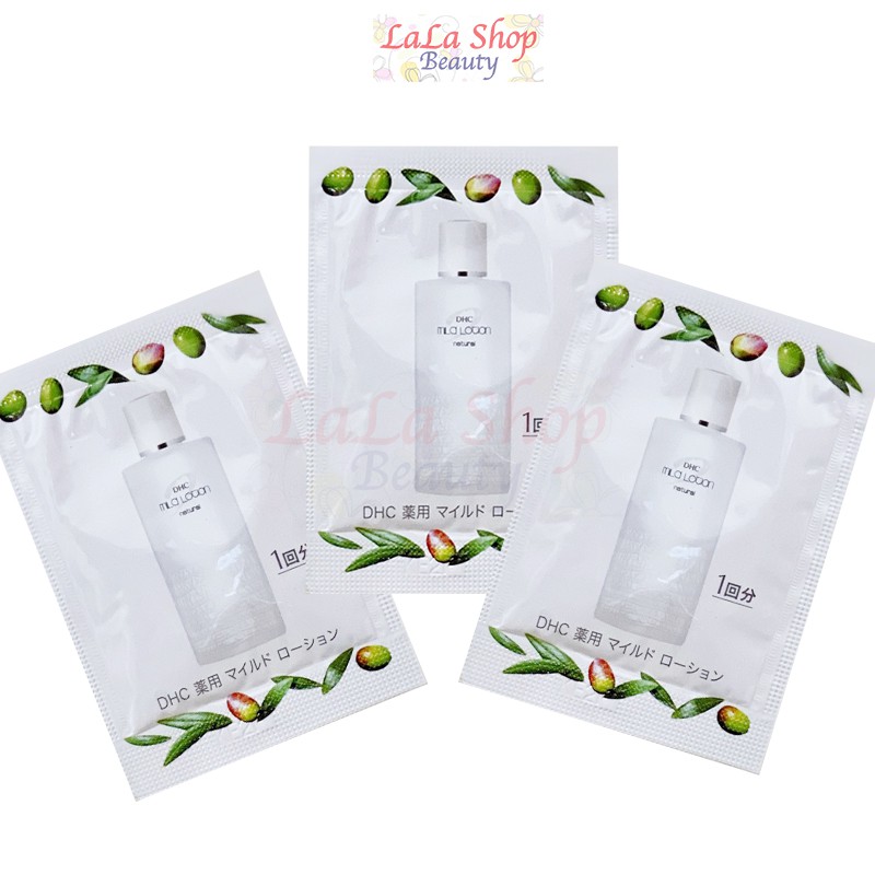 Nước hoa hồng DHC Mild Lotion Natural Sample 2ml