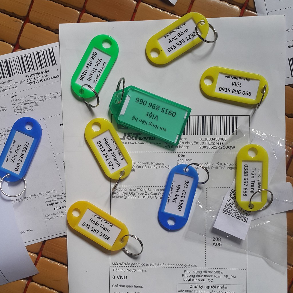 [GIÁ SỐC] móc khóa thẻ tên name tag ghi thông tin [ĐƯỢC XEM HÀNG TRƯỚC KHI THANH TOÁN] | BigBuy360 - bigbuy360.vn