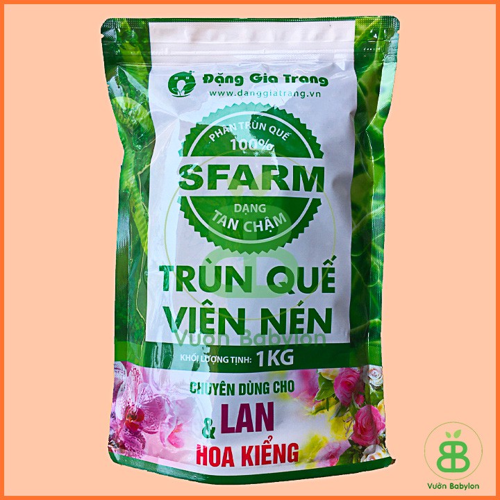 Phân Trùn Quế Viên Nén