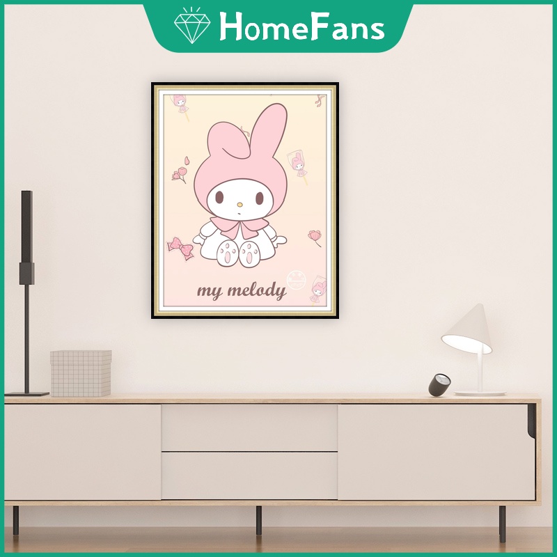 Bộ Tranh Đính Đá 5D Tự Làm Trang Trí Nhà Cửa 30x40cm / 40x50cm