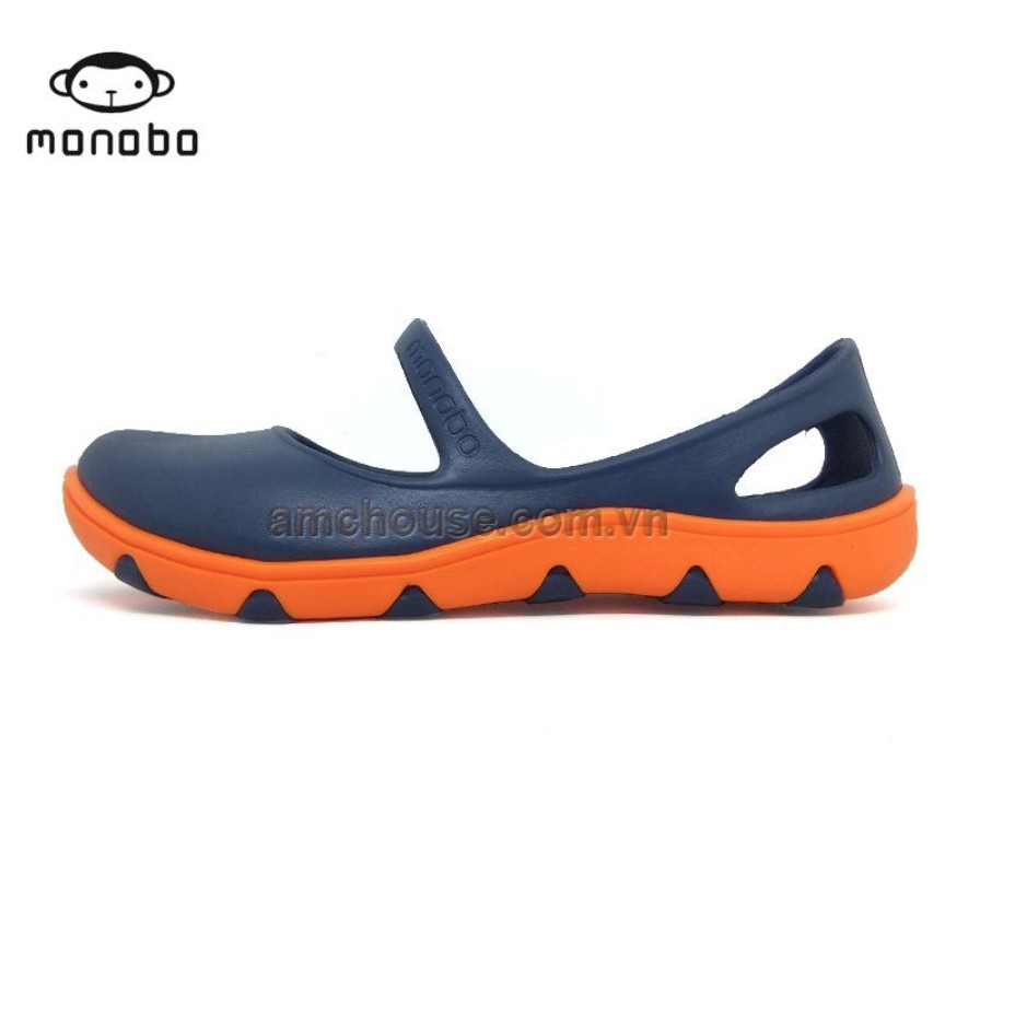 Giày Thái Lan nữ Monobo Tammy – Ghi đế cam - Giày Nhựa Chuyên Dụng Đi Mưa Thời Trang, Chống Trơn Trượt - TB-G-TM-GC | BigBuy360 - bigbuy360.vn