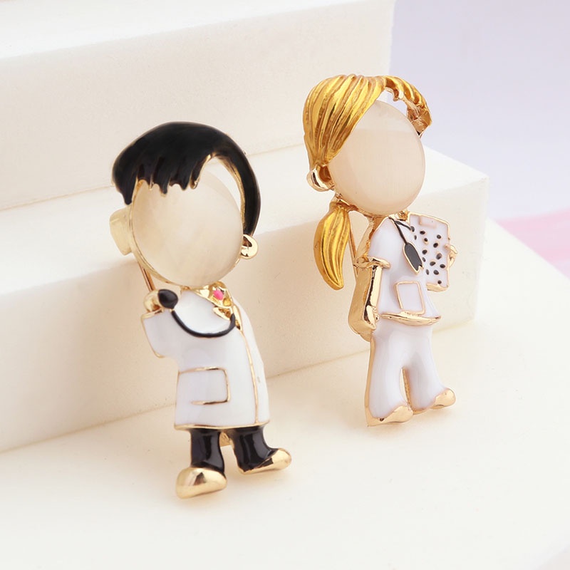 Ghim Cài Áo Hình Hoạt Hình Đáng Yêu Cho Bé