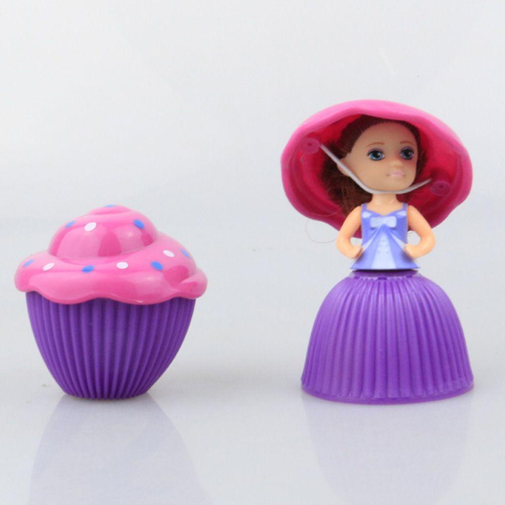 CLEVER Bánh Cupcake Đồ Chơi Mini Họa Tiết Hoạt Hình Xinh Xắn Dành Cho Bé Gái