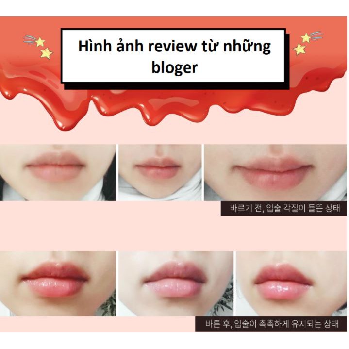 Mặt nạ ngủ dưỡng ẩm môi hồng hào căng mọng Hàn Quốc Care:nel Carenel Berry Lip Night Mask