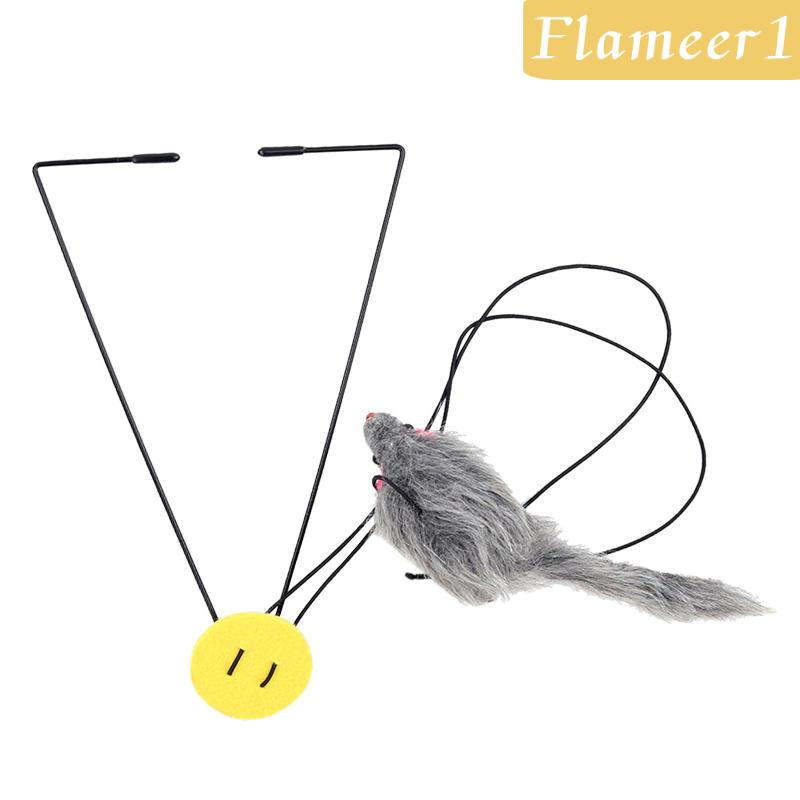 [Flameameer1] Đồ Chơi Tàu Lửa, Chuột Chaser Đồ Chơi Tương Tác Cho Mèo