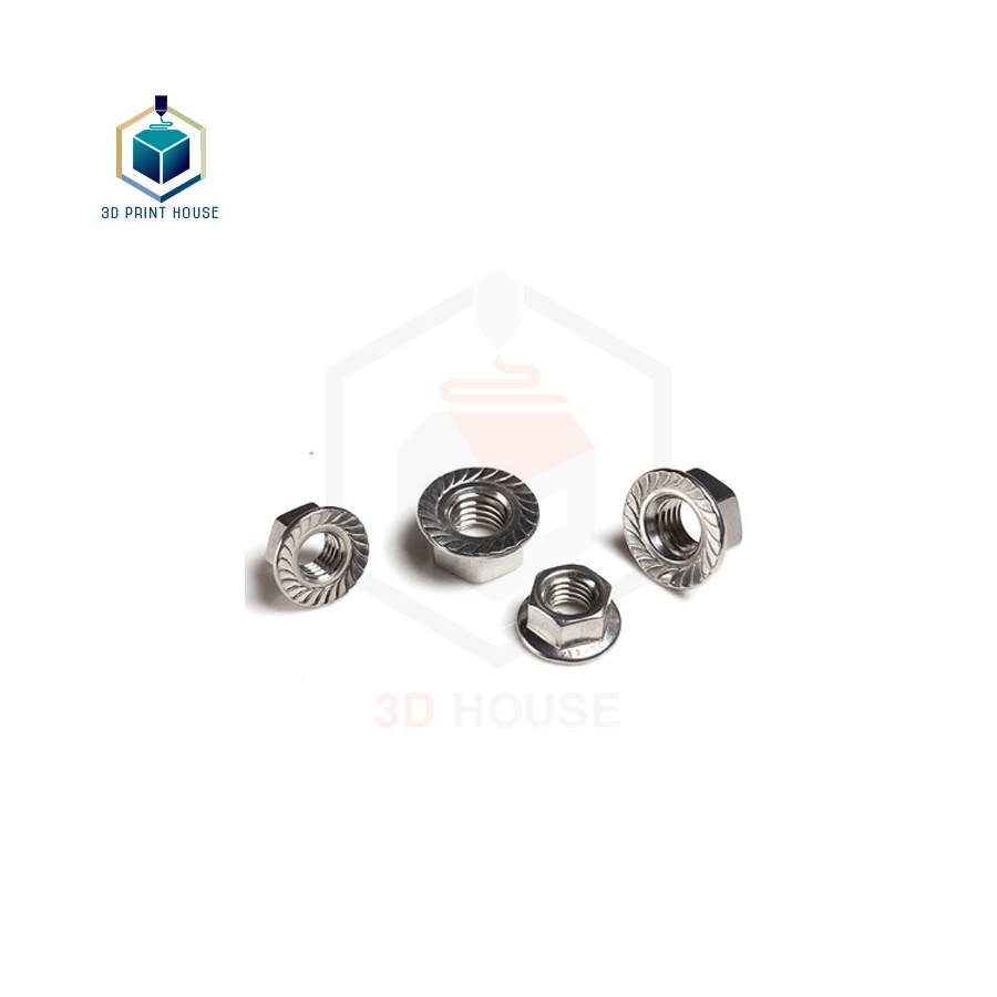 Tán Liền Long Đền Chống Xoay Inox 304 M3 M4 M5 M6
