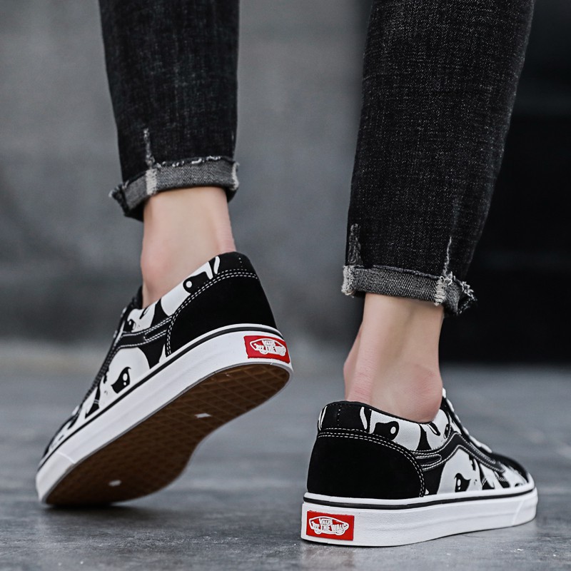 Giày Bata Canvas Cổ Thấp Size 35-44 Thời Trang Cho Nam Nữ | BigBuy360 - bigbuy360.vn