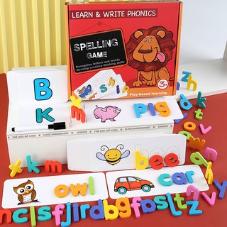 bộ đồ chơi ghép chữ tiếng anh - Spelling game