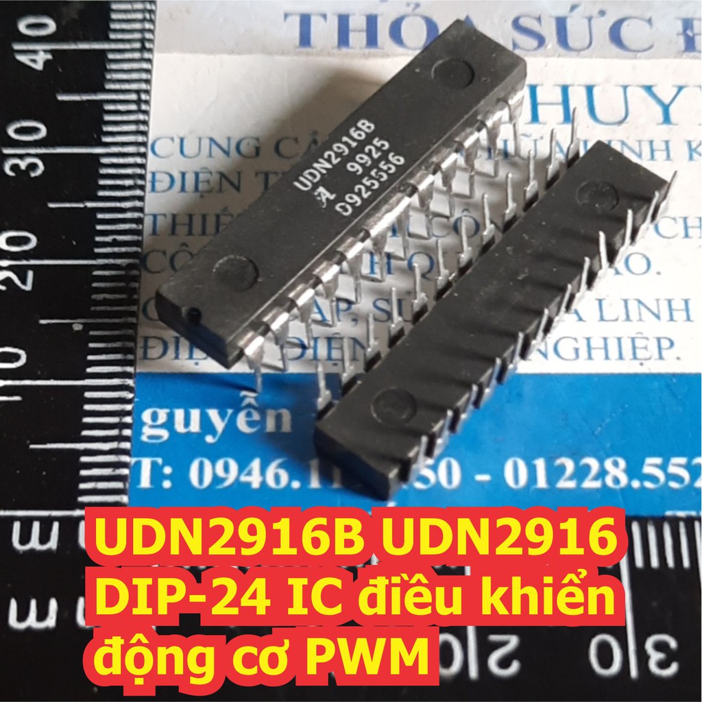 2 con UDN2916B UDN2916 DIP-24 IC điều khiển động cơ PWM kde7373