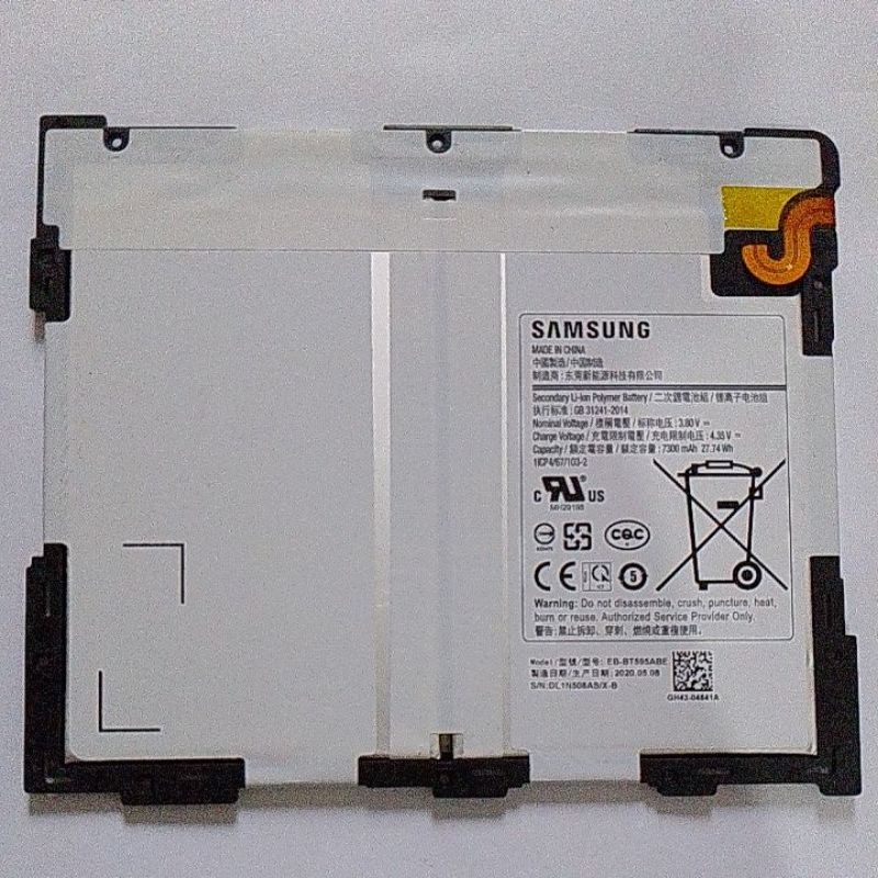 pin samsung tab t595/EB - BT595ABE ZIN HÃNG