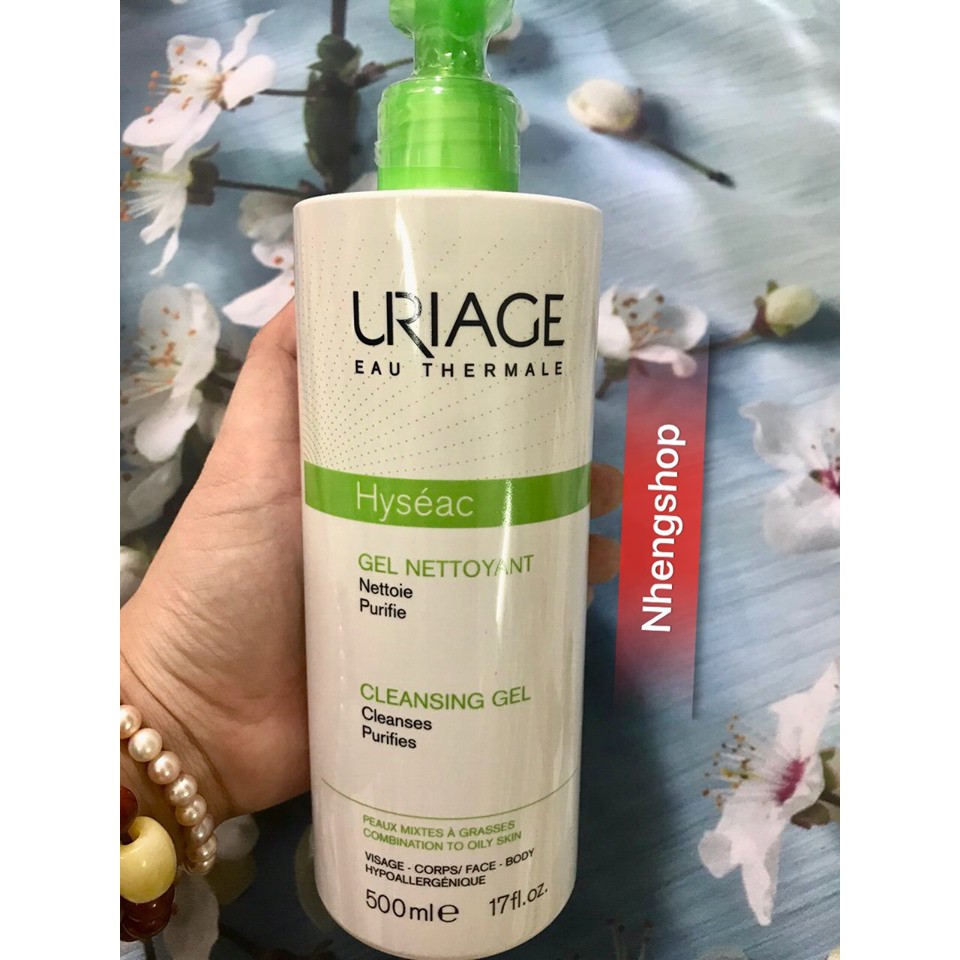 Uriage Hyséac Gel Nettoyant - Sữa Rửa Mặt Cho Da Mụn Dầu