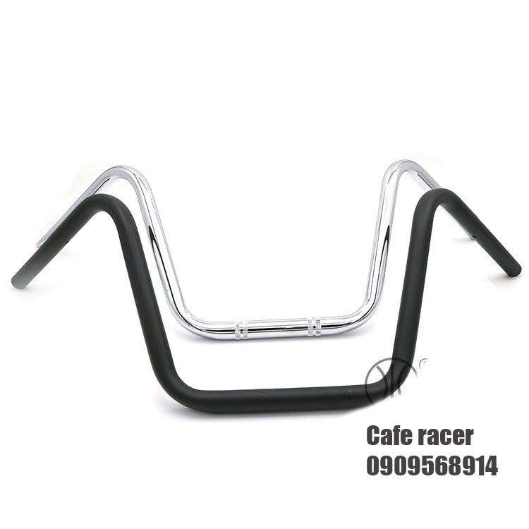 Ghi đông 25mm cao chuyên dùng Harley Rebelt 300 các dòng mô tô cao cấp