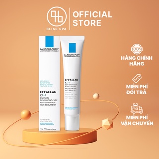 Kem Dưỡng Giảm Mụn Cho Da Bóng Nhờn La Roche-Posay Cân Bằng Da EFFACLAR K(+) 40ml - Bliss Spa