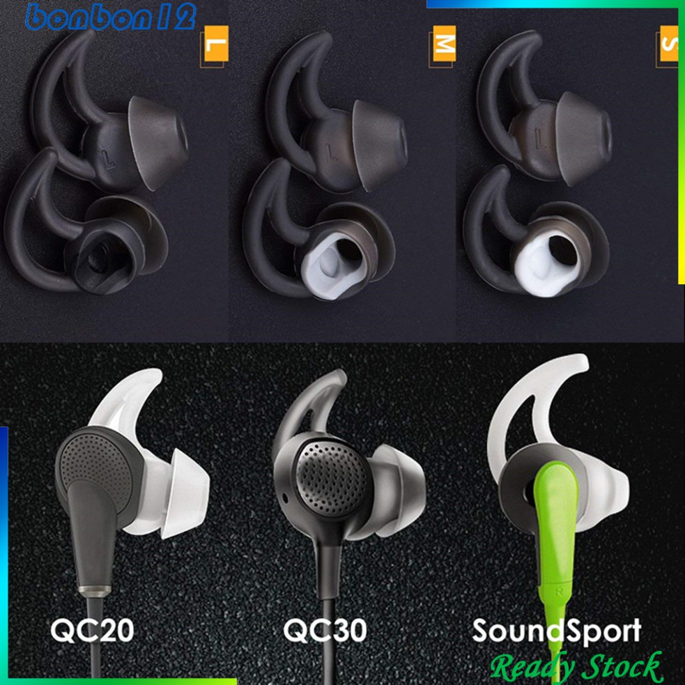 3 Cặp Nút Tai Nghe Thay Thế Cho Bose Qc30 Qc20 S / M / L