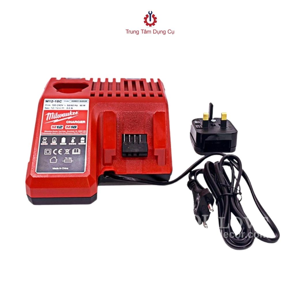 Bộ Sạc 12V-18V Milwaukee M12-18C