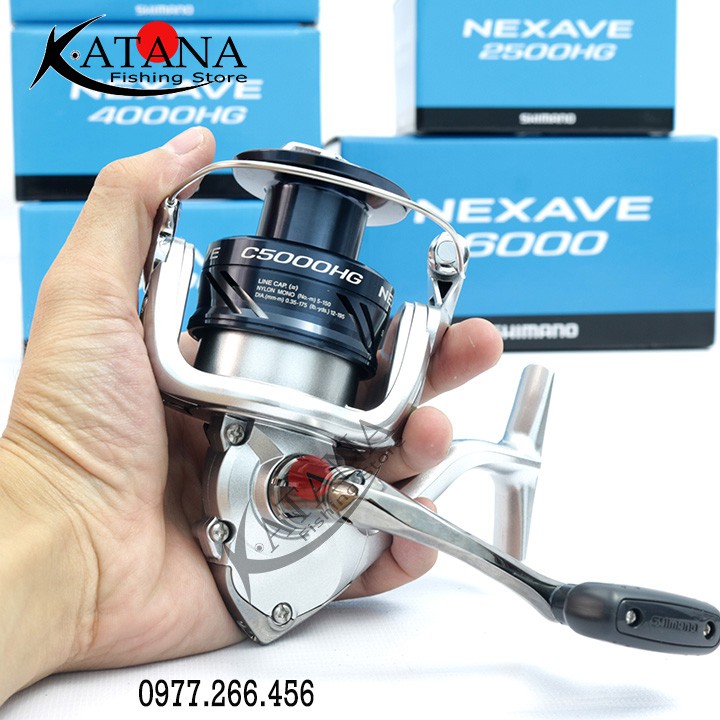 Máy Câu Shimano Nexave 2500 3000 4000 5000 6000 8000