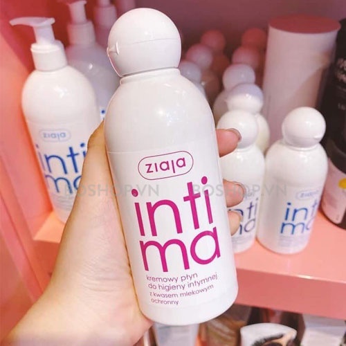 Dung dịch vệ sinh phụ nữ chính hãng Intima Ziaja BaLan 200ml
