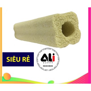 Aliguppy - Sứ lọc - thanh sứ hoa mai vàng - vật liệu lọc bể cá kich thước 10x3x3 - combo 10 thanh siêu rẻ