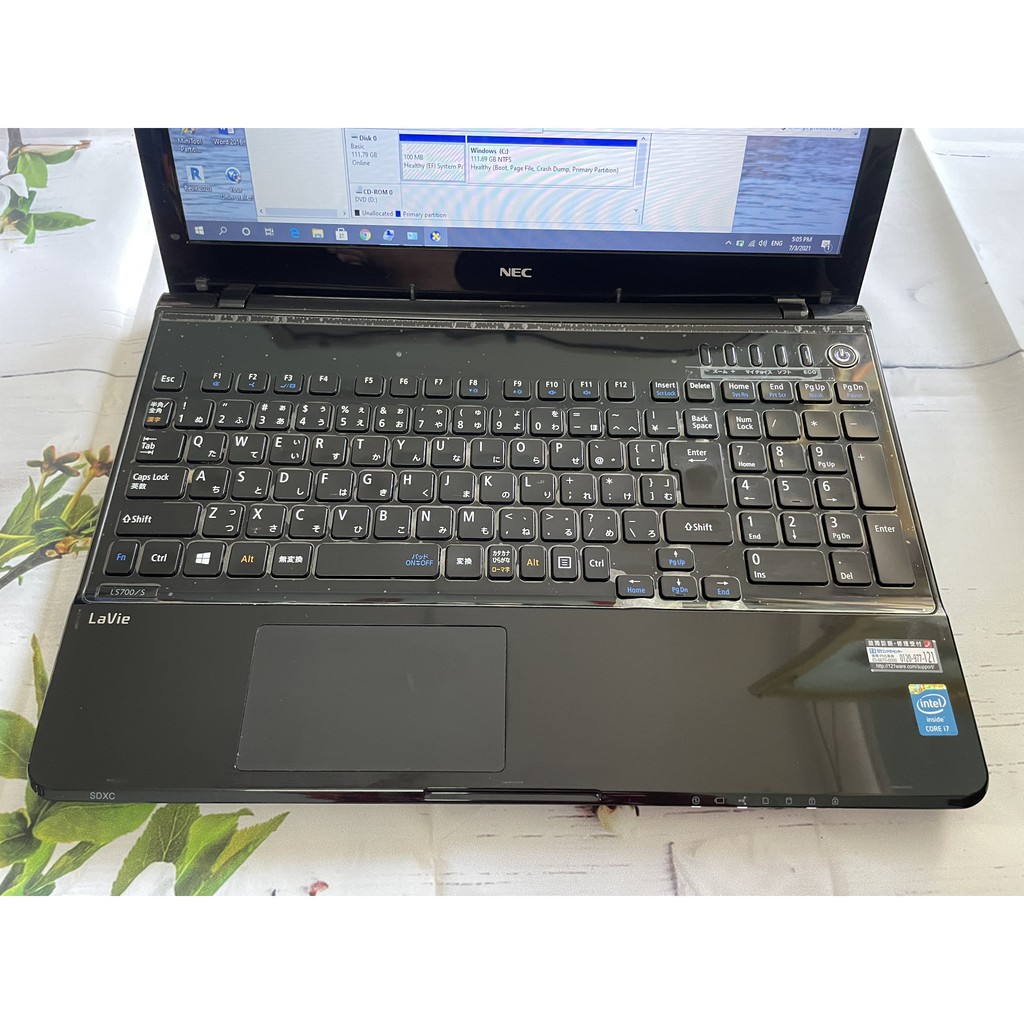 Máy tính xách tay nhật Laptop Nec LS700/S core I7 | BigBuy360 - bigbuy360.vn