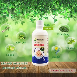 Nước tắm thảo dược SuperBaby cho bé 250ml