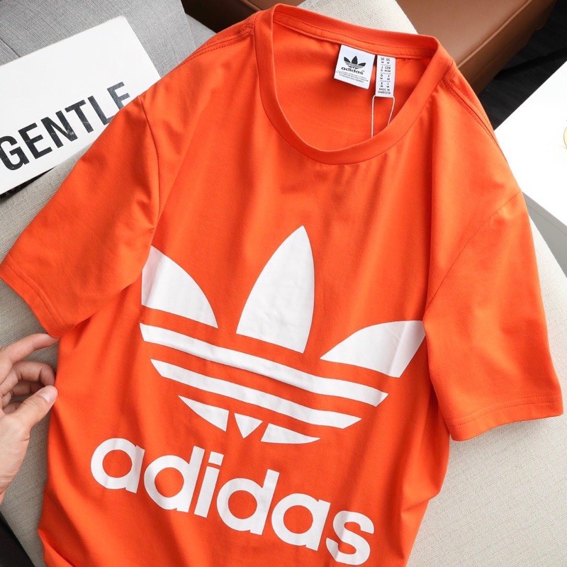 (HÀNG XUẤT XỊN) Áo das màu cam cambodia 143 - Trefoil Tee Orange