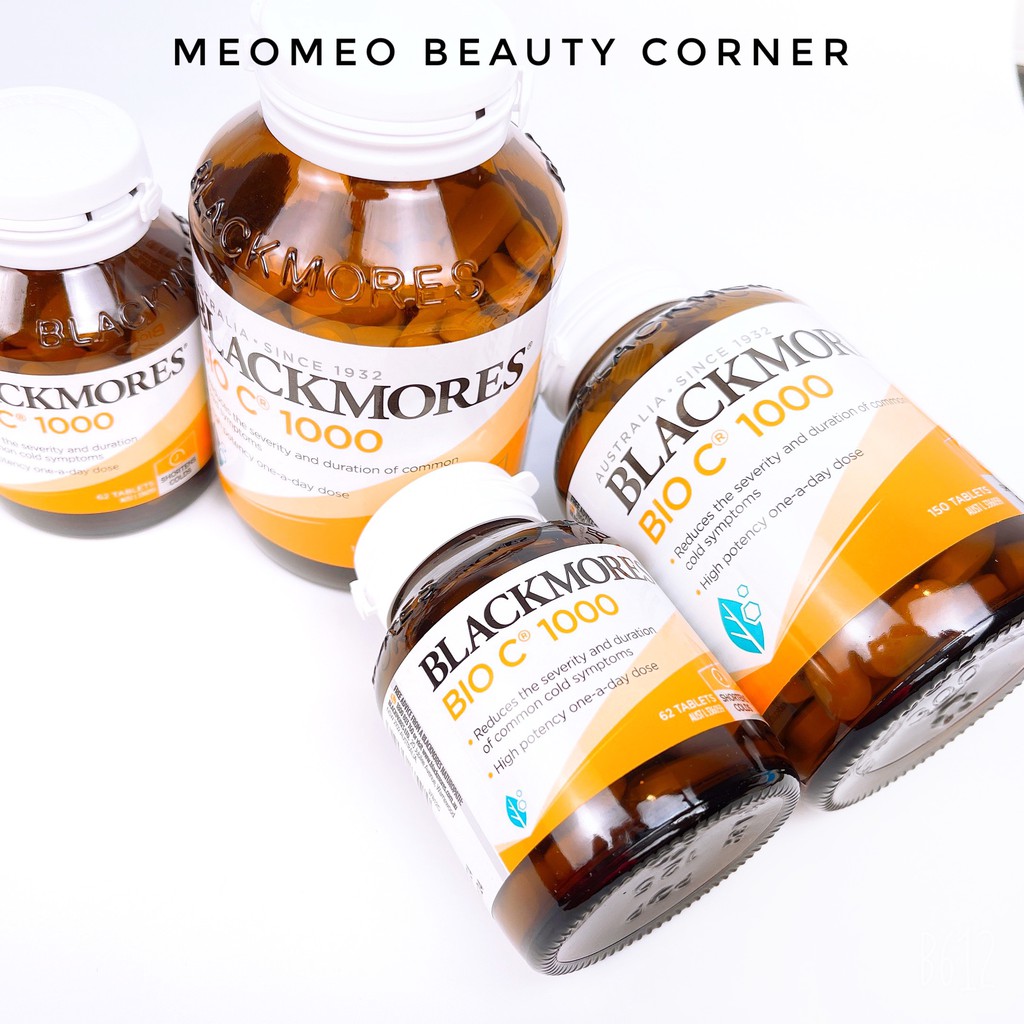 [ MẪU MỚI ] Vitamin C Blackmores Bio C 100mg Úc