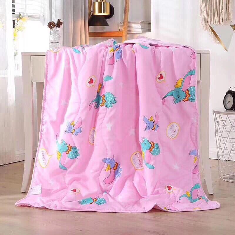 Chăn đũi trẻ em size 1m x 1m50 kiểu dáng hoạt hình