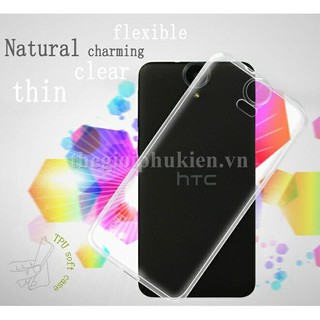 Ốp lưng dẻo trong htc one e9, e9 plus