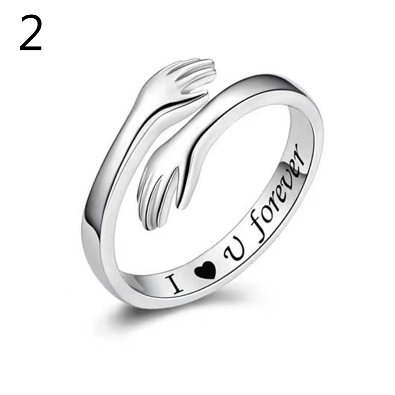 San * Nhẫn Ôm Tay Có Thể Điều Chỉnh Sáng Tạo Phong Cách Âu Mỹ Cho Nữ Rin