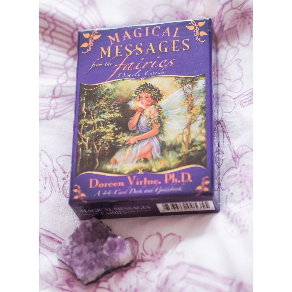 Bài Bói Tarot Magical Messages From The Fairies Oracle V17 New Đẹp