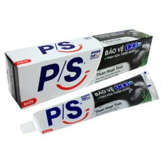 Kem đánh răng p/s bảo vệ 123 than hoạt tính 180g