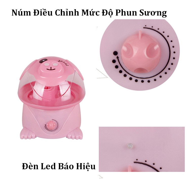 Máy phun sương tạo ẩm Cân bằng độ ẩm không gian sống