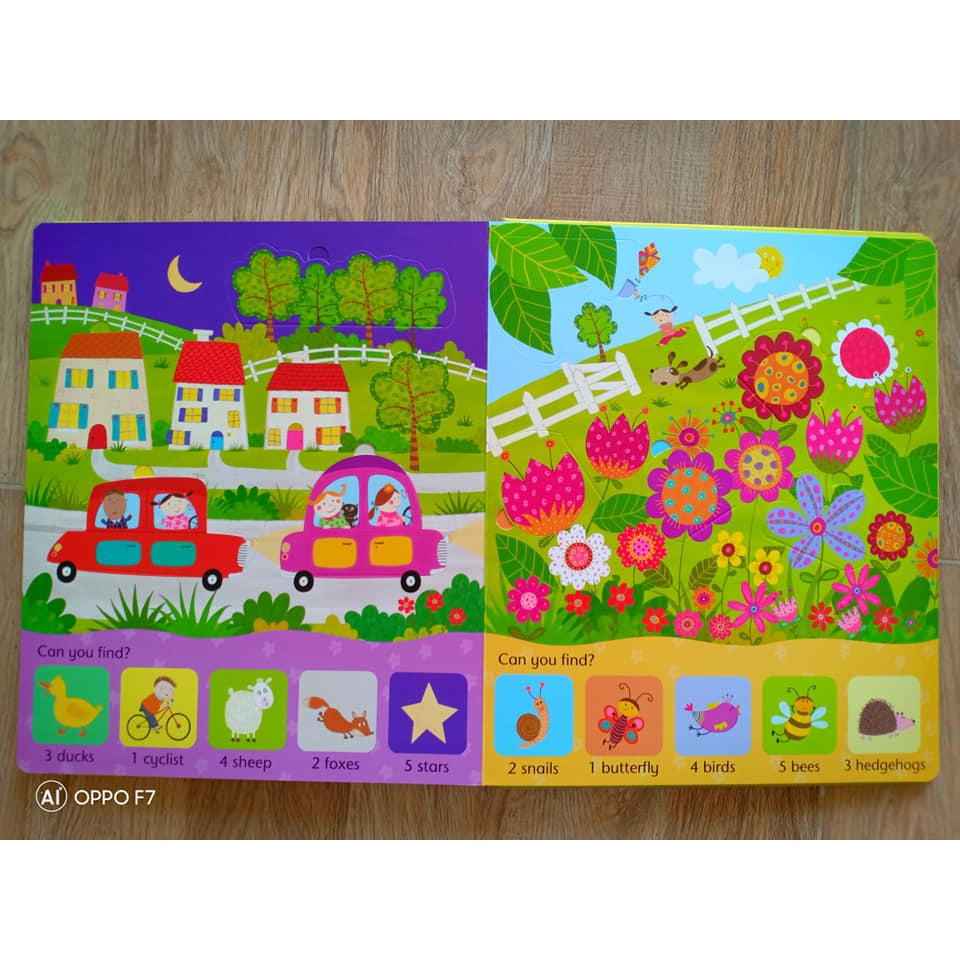 Sách Lift-the-Flap Counting Book