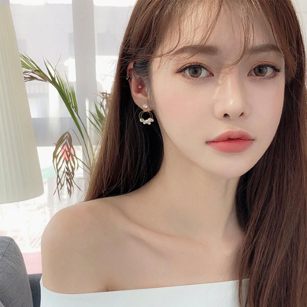 MXGOODS Bông Tai Ngọc Trai Thời Trang Cho Nữ