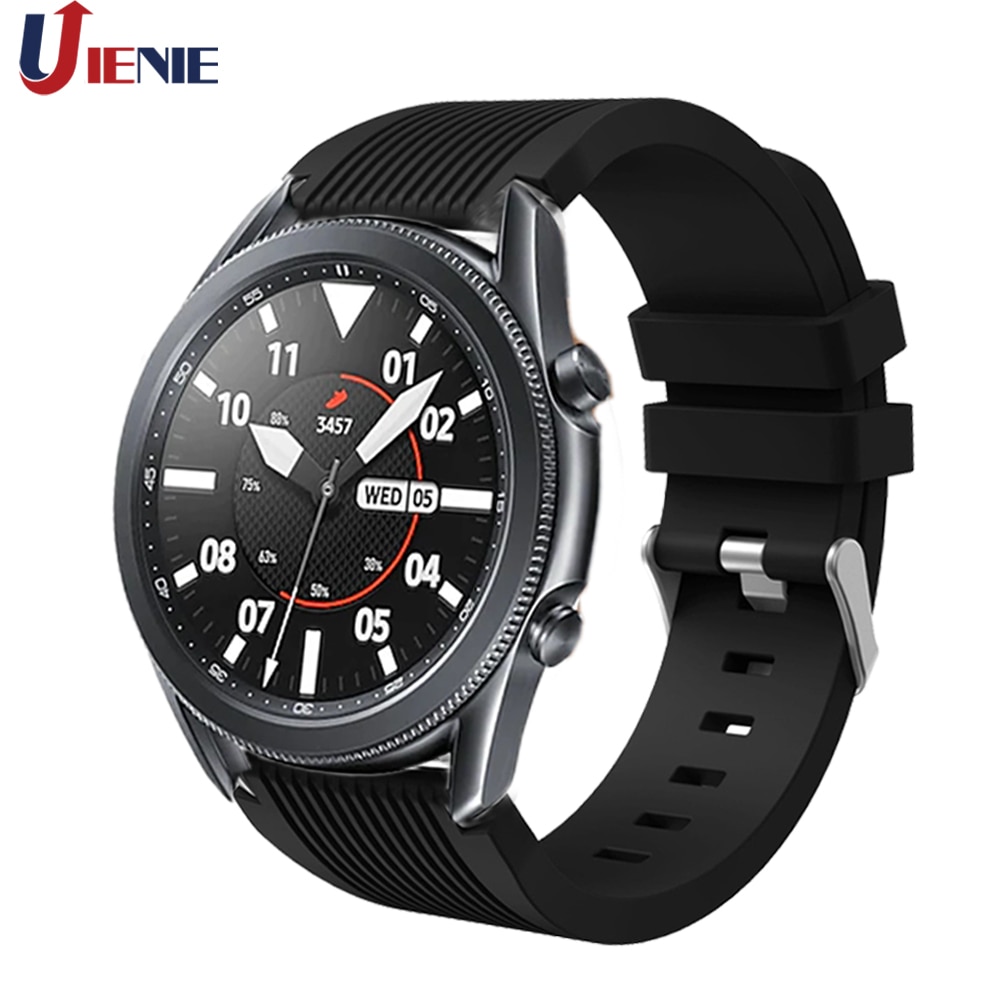 Dây Đeo Silicon Cho Đồng Hồ Thông Minh Samsung Galaxy Watch 3 45mm 41mm