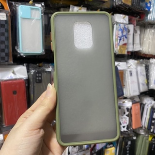 Ốp Xiaomi Redmi Note 9S/Note 9pro dẻo viền lưng nhám