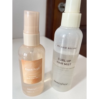 Pass xịt thơm tóc và xịt thơm body Innisfree