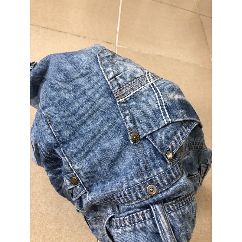 size 32 33 quần short jean nam nữ ống xuông 2hand mới đẹp xịn